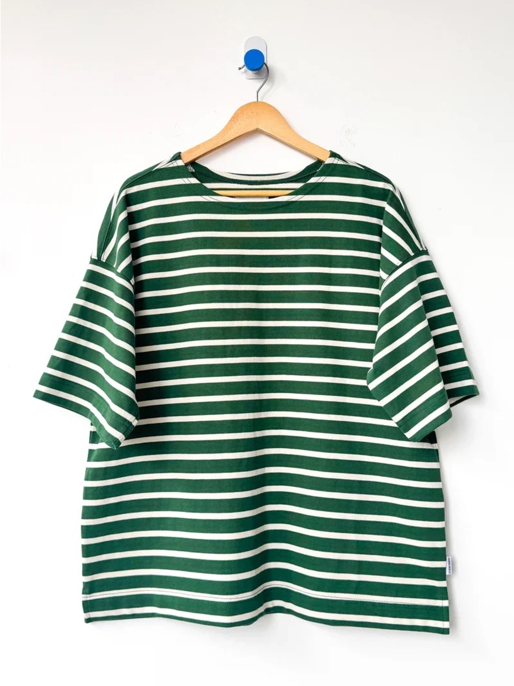 Le Bon Shoppe Voyage Tee: white stripe on pine